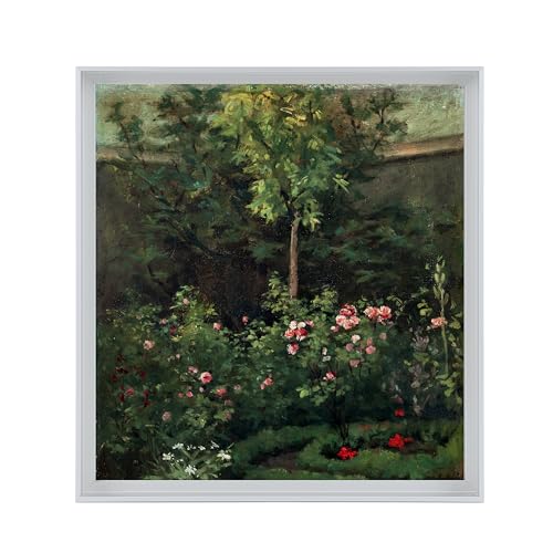 Image of Canvas Frame 16x24, DIY Metal Floating Frame, Canvas Floater Frames for 0.6 inch-0.9 inch Deep Print Painting (Silver,16 inchx24 inch)