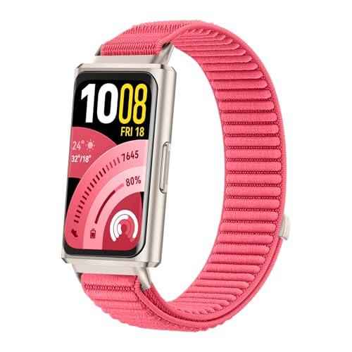 [VNEWSCHI] �݊��� For HUAWEI Band 11/11 Pro/11 NFC �i�C�����o���h �҂ݍ��� �����x���g �y�� �ʋC �ʃt�@�X�i�[ �������߉\ �X�|�[�c �A�E�g�h�A �R�n���f�U�C�� �ւ��o���h �j�����p (�E�H�[�^�[���b�h) 