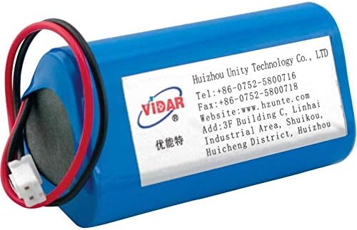 Rechargeable Lithium Ion Battery Pack - VIDAR 12V 2200mAh High Capacity Li-ion Battery Pack with JST PH2.54/2P Plug-in(Customizable) for Electronics,Toys,Lighting,Equipment