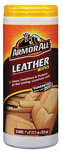Armor All 8132326 Leather Cleaner, Assorted - 20 Wipes (Pack of 2)2