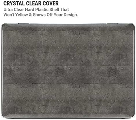 Skinit Case + Skin Compatible with MacBook Air 13in (2020) Originally Designed Dark Iron Grey Concrete Design