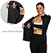 Hurley Sun Protection Lightweight Jacket Women - Sun Hoodie SPF 50+ UV Shirt Quick Dry Long Sleeve Sun Shirt Outdoor Black