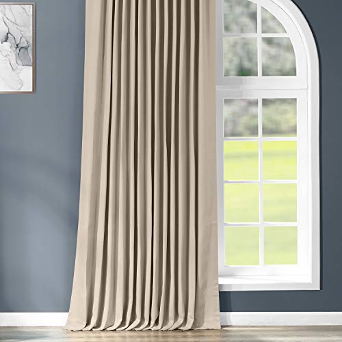 HPD Half Price Drapes Extra Wide Room Darkening Curtains for Bedroom & Living Room 100 X 84 (1 Panel), BOCH-151304-84-DW, Classic Taupe - Image 4