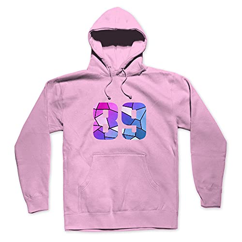 Sweatshirt rose clair 89 hoodie unisexe parfait pour le weekend