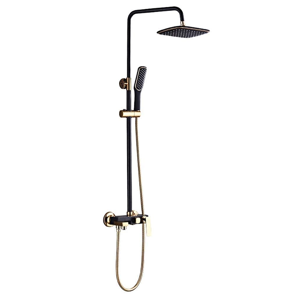 Mélangeur de douche complet avec colonne réglable et douchette à 3 fonctions CU