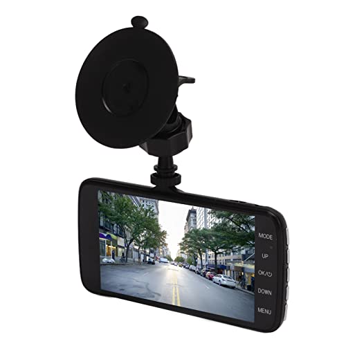 Dash Cam ,4 Inches Touch Screen Car DVR Car Driving Recorder ,1080P HD Night Vision Front Rear Dual...