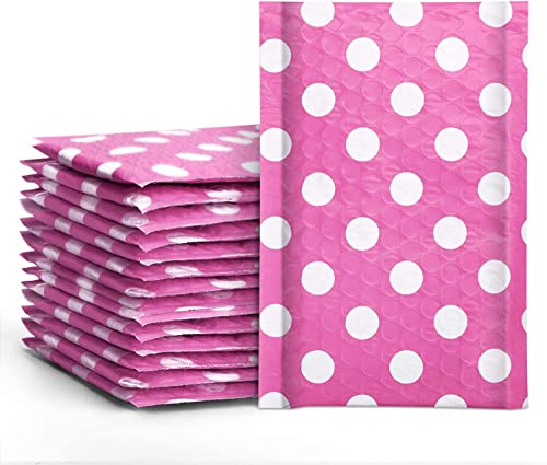 Poly Bubble Mailer Stripe 4x8 50Pcs Cover