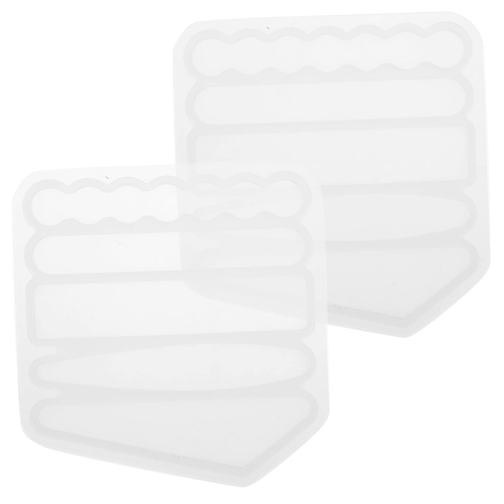 STOBOK 10stücke Haarspangen Gießform -material Für Kreative Haaraccessoires Bastelvorlage Herstellung Individueller Haarnadeln Und Clips