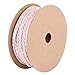 WINOMO - Corda da cucito, 1 rotolo di corda di colore sfumato multi-funzionale intrecciato corda in cotone per costume fai da te arte bambola treccia costume (rosa chiaro)