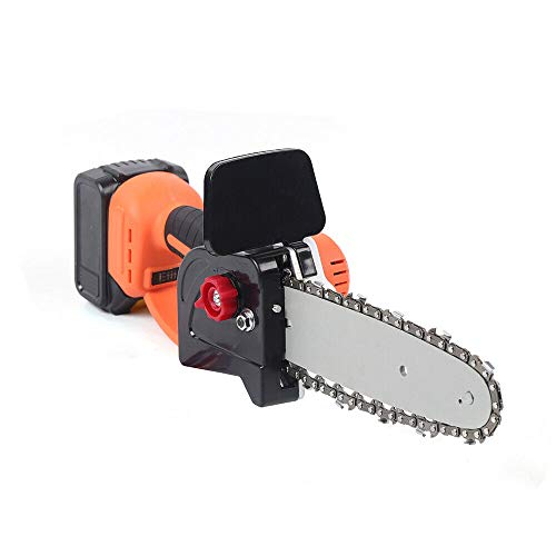 YiWon Akku Kettensäge 18V Motorsäge mit Akku und Ladegerät Elektrische Kettensäge – Bild 7