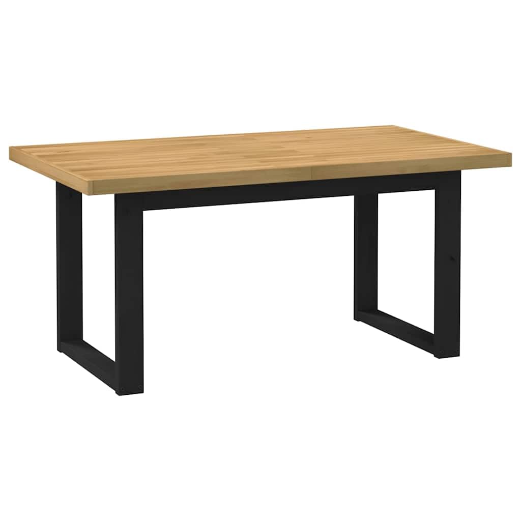 Willood Esstisch NOAIN U-Form-Beine 160x90x75 cm Massivholz Kiefer