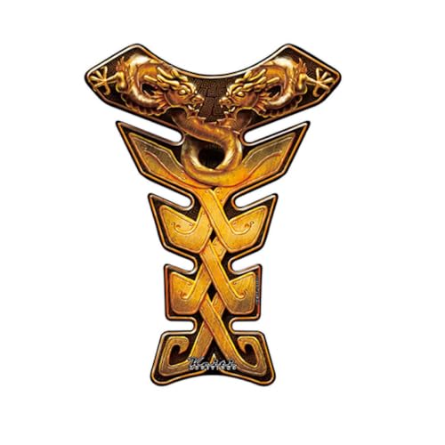 Keiti Motorcycle Tank Pad Golden Dragon KT8340