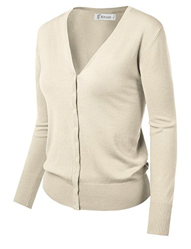 Cardigan Primaverile con Bottoni, da Donna