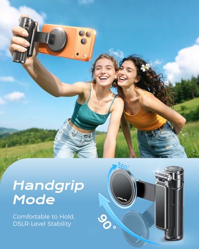 Mini perche à selfie magnétique pour iPhone, trépied Bluetooth pliable de 43 cm pour Android