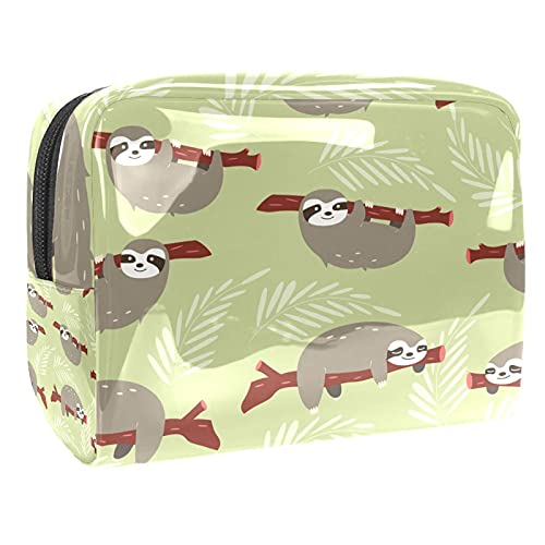 Trousse de maquillage âne en peluche pour voyage et sac à main étanche