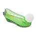 Disney Tinker Bell Glow in The Dark Shoes for Kids Size 7/8 TODLR Green