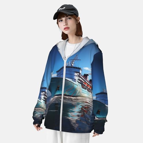 Chaqueta de hombre con protección solar UPF 50+ manga larga miniatura 4