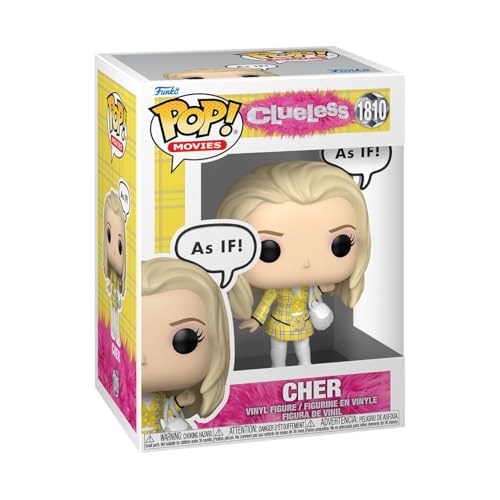 Funko Pop! Sayings: Clueless 30th Anniversary - Cher - Collectable Vinyl Figure - Gift Idea - Official Merchandise - Toys for Kids & Adults - Movies Fans - Model Figure for Collectors and Display