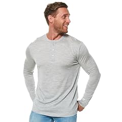 170 Heathered Grey Henley