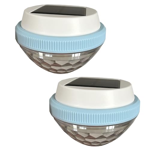 Lampe solaire flottante piscine étanche IP68 pour éclairage LED multicolore de jardin