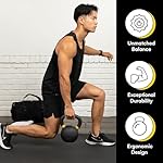 Kettlebell Kings Powder Coated Kettlebell Weights - 9-97 lb Strength Training Kettlebells for Men and Women - Hand Weights Workout Gym Equipment - Weights Set for Home Gym - Image 2