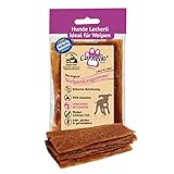 Carnello Welpen Leckerlies - Welpenkaugummi – Hunde Leckerlis, Kauknochen Hund Welpe, Kauartikel Hund – Hundeleckerli getreidefrei - Wiederverschließbare Beutel (1 x 60g)