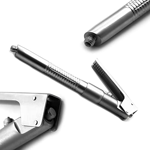 Medspo - MEDSPO Professional Dental Implant Bone Graft Syringe | Curved Grafting Procedures | Aspirating Anesthetic Dentistry | Automatic Passive Cartridge | Tools Instruments (Intraligamental Syringe Curved)
