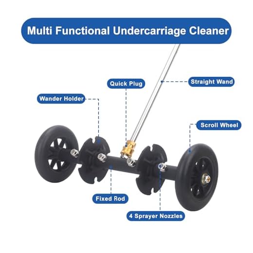 DUSICHIN Undercarriage Pressure Washer Attachment