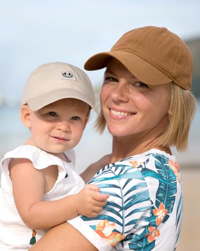 Image of FURTALK Kids Toddler Baseball Hat Boys Girls Adjustable UPF50+ Washed Cotton Baseball Cap