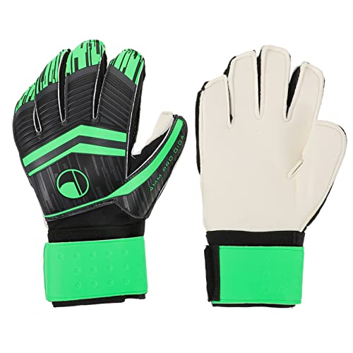 Hemoton 1Pair Professional Goalkeeper Gloves Durable Creative Soccer Gloves Finger Protection for All Weather Conditions for Training Competition