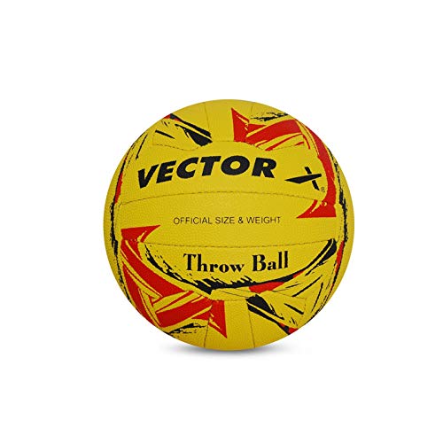 Vector X Wurffußball (18 Panels) (gelb-rot)