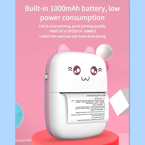 Image of Inkless Bluetooth Wireless Label Maker Machine Printer Printing (B50 Printer)