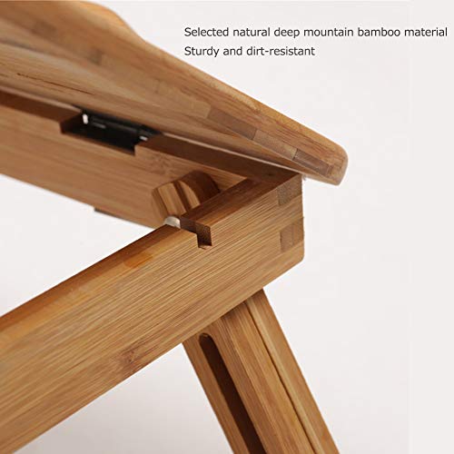 Table de lit pour ordinateur portable réglable pour éviter le mal de dos - 5