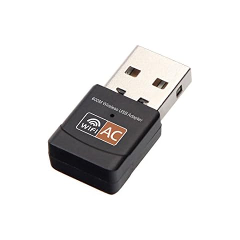 Realtek RTL8811CU USB WiFi Adapter 600Mbps USB3.0 Nano 11AC Dual Band 5.8GHz 2.4GHz WiFi Dongle IEEE 802.11 a b g n ac For Laptop Desktop PC IPTV USB Network Adapter Support Windows 10/8/7 Mac Linux Cover