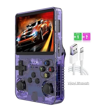 Image of NextTech R36S Retro Handheld Gaming Console 2026, 3.5 Inch HD Screen, Portable Mini Game Player with Built-in Classic Games, Pocket Gaming Device for Kids, Adults & Travel