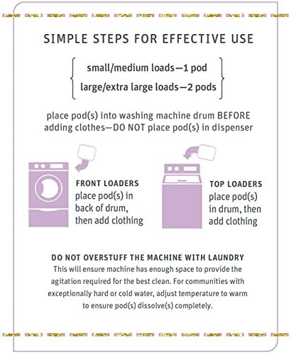 Grab Green Baby Laundry Detergent Pods, 50 Count, Dreamy Rosewood, Plant And Mineral Based, Formulated To Tackle Growing Baby (5 Months And Older) Laundry Stains #TOP5