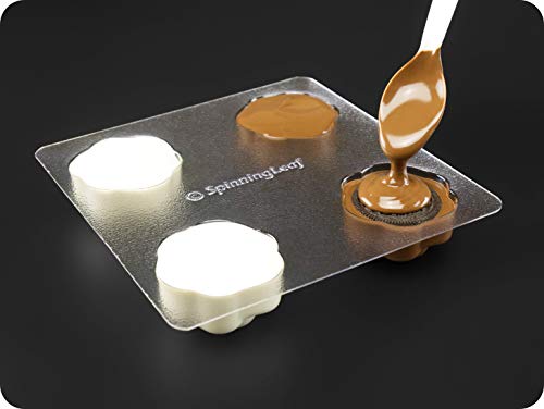 Spinningleaf Rose Sandwich Cookie Chocolate Candy Molds #TOP6