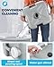 Kohree Camping Toilet Portable 5.3 Gal: 20L Porta Potty for Adults with Diagonal Elongated Bowl Seat - Handle Flush Pump Leak-Proof Cassette Toilet for RV Trailer Trucker Boat Marine Home Use