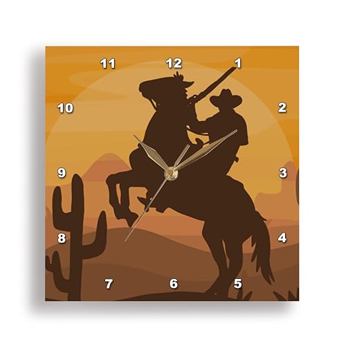 Reloj de Pared Analógico Silencioso 3dRose 13 pulg miniatura 1