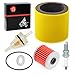 Air Filter Foam Oil Filter Spark Plug For Kawasaki Bayou 220 250 300 KLF220 KLF250 KLF300 C/B 2x4 4x4 1989-2011