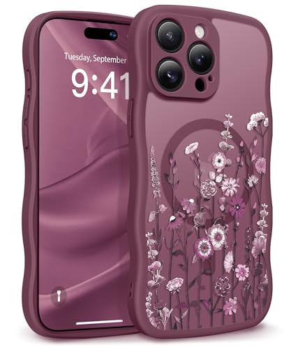 GVIEWIN for iPhone 15 Pro Case Compatible with MagSafe