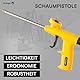 VERLINGER Schaumpistole für Bauschaum Klebstoffe, Präzise Dosier-Pistole, Bauschaumpistole Pistolenschaum PU schaum, Weiß Stahl Eco, DIY Projekte