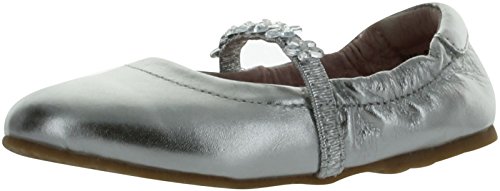 Girls Jewel Flower Slipper Dress Shoes