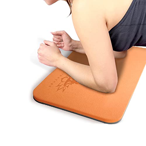 Hatha Yoga Tpe Knee Pad,Extra Thick And Soft,27"X14"X4/5"Th,Great For Knees And Elbows,Standard Mat For Pain Free Joints In Yoga,Floor Exercise,Gardening,Yard Work And Baby Bath #TOP21