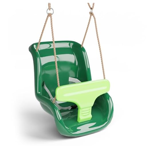 Garden Games Asiento de Columpio para Bebés con Sistema de Seguridad