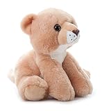 The Petting Zoo Lioness Stuffed Animal, Gifts for Kids, Wild Onez Zoo Animals, Lioness Plush Toy 9 inches