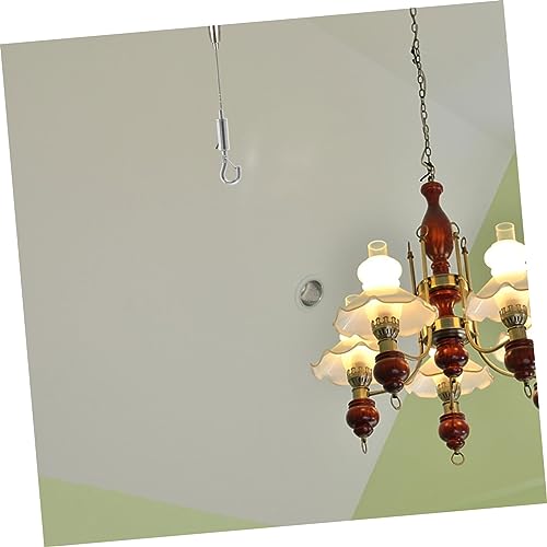 Gatuida 20pcs Turnbuckle Hook para instalación de vela de sombra, perchas de cable, hardware versátil para suspensión exterior y uso en tiendas miniatura 3