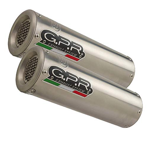 Scarico gpr exhaust system compatibile con aprilia...