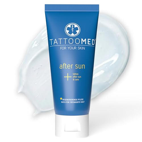 TattooMed Soin pour Peau Tatouée Crème Solaire...