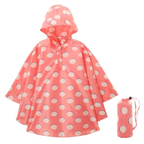 Imperméable enfant 3-14 ans KAKU NANU avec grande capuche et pochette étanche bleu